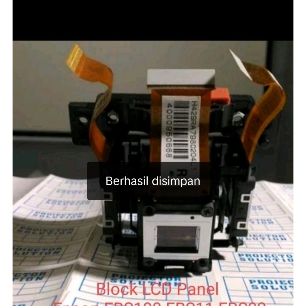 block blok lcd panel proyektor projector epson ebx100 eb x100 eb-x100 ebx11 eb x11 eb-x11 3 lcd set 