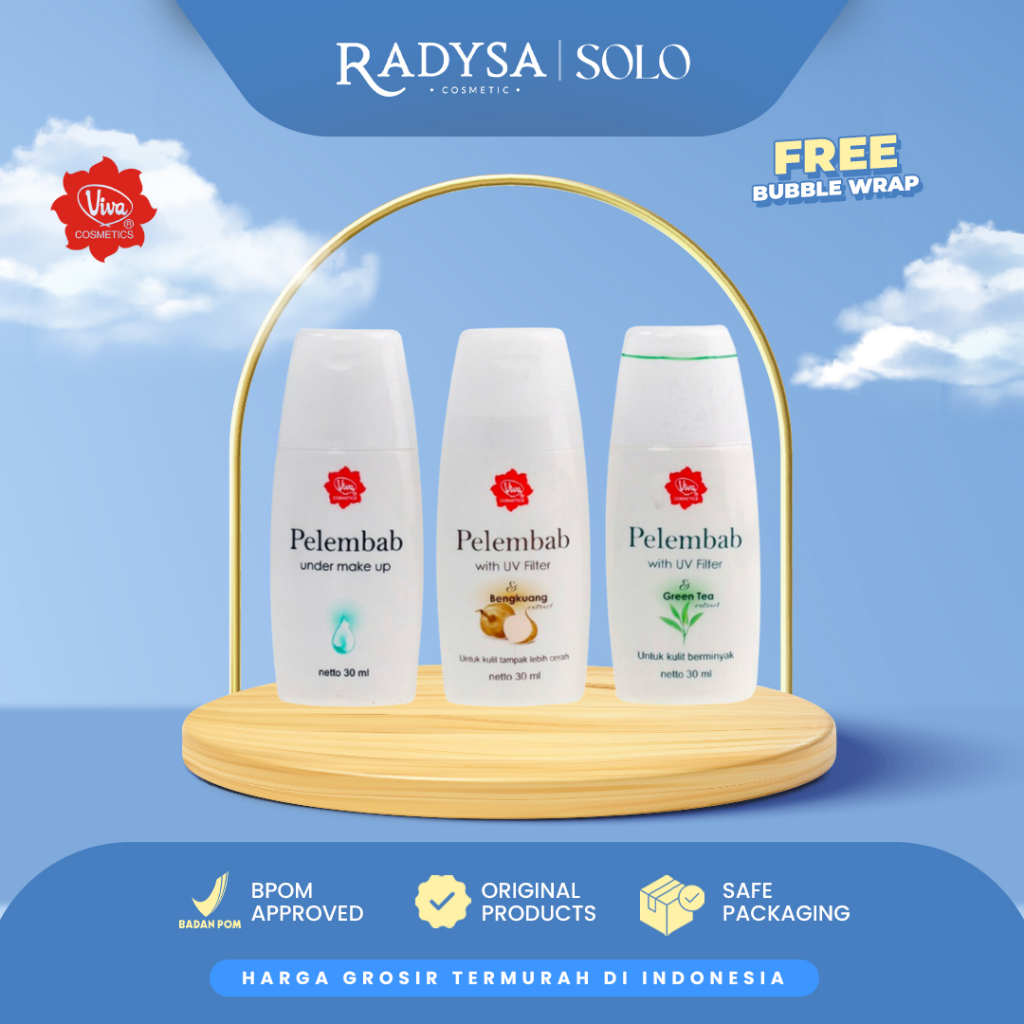 𝐑𝐀𝐃𝐘𝐒𝐀 - Viva Pelembab 30ml - Pelembab Wajah With UV Filter - Melembabkan Wajah