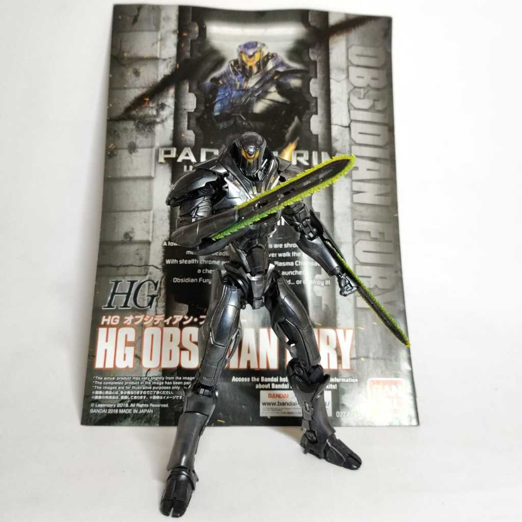 Bandai HG Obsidian Fury / Model Kit Pacific Rim Uprising 2nd Sudah Rakit H023