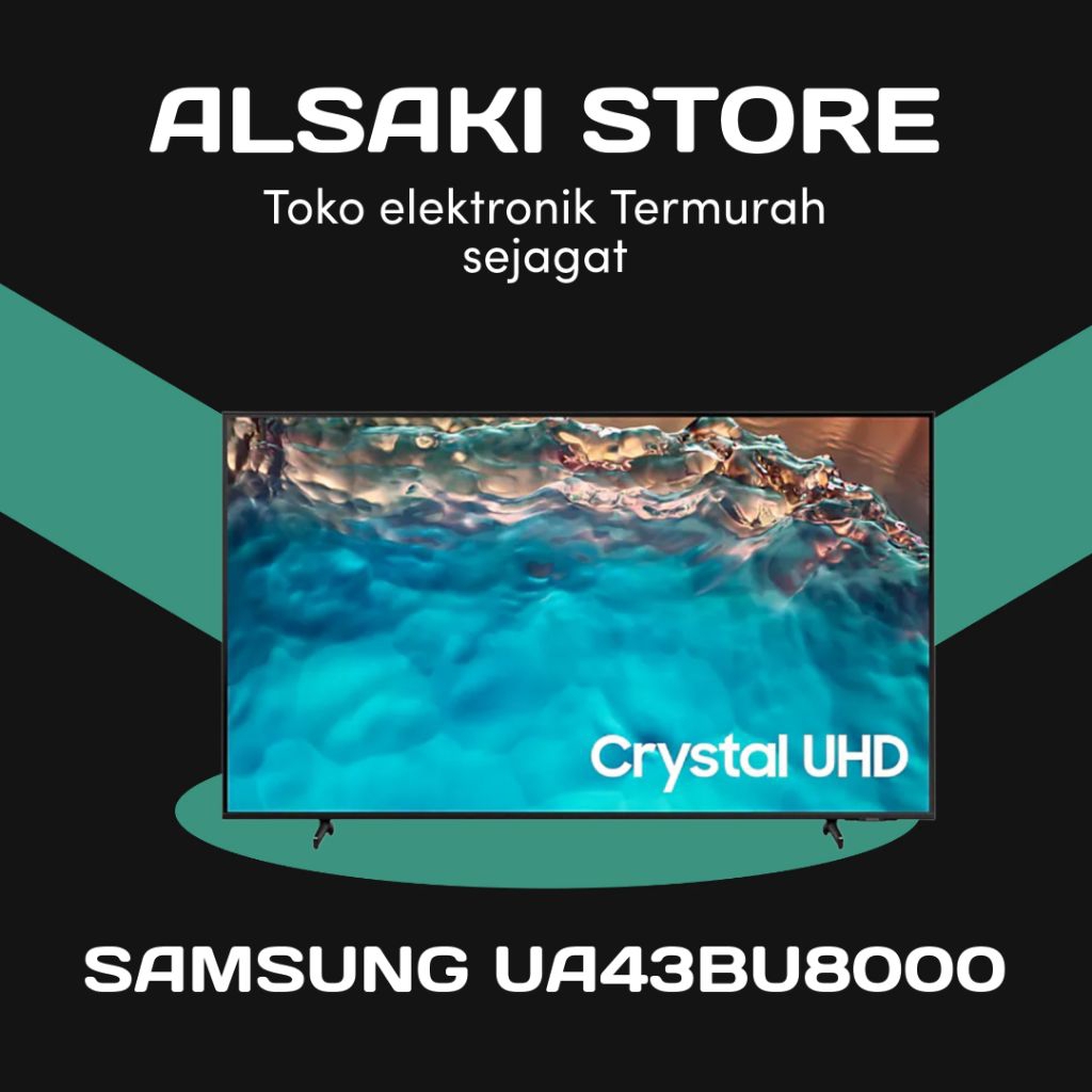 SAMSUNG 43BU8000 /UA43BU8000 4k smart TV 43 inch
