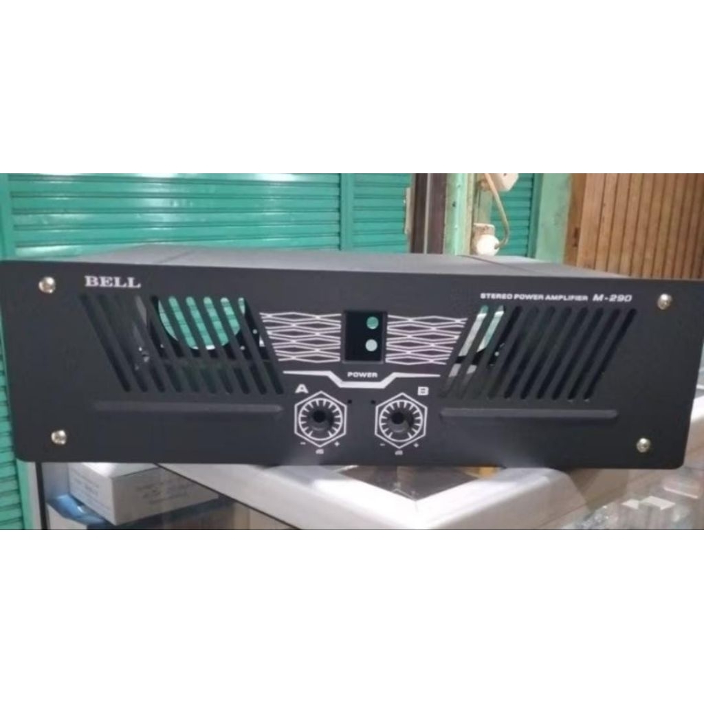 Bok power amplifier merk Bell type M290
