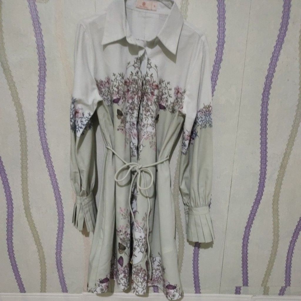 Tunik Nada puspita metamorphosa green size M PL