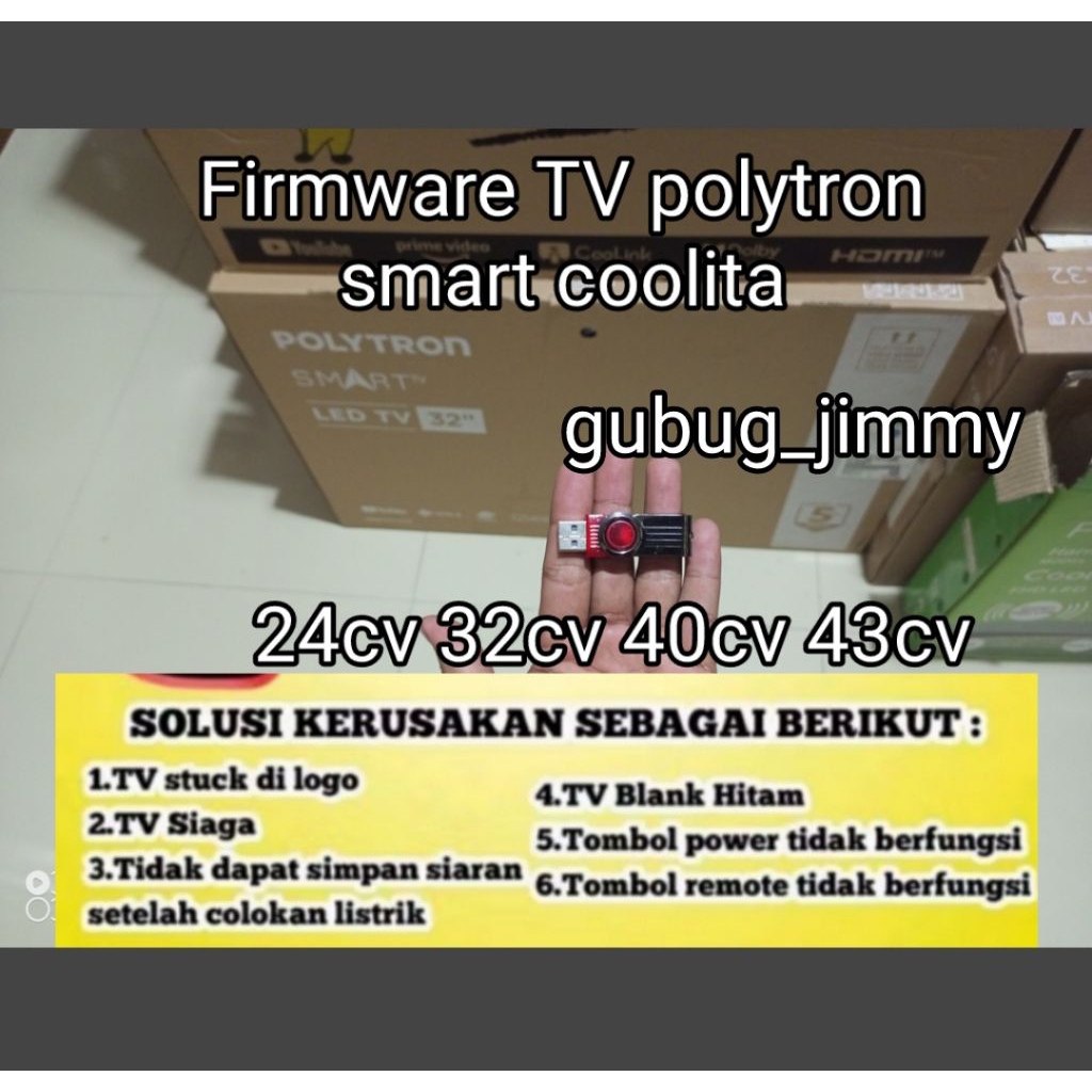 flasdisk firmware TV POLYTRON PLD 24cv 32cv 40cv 43cv pld24cv1869 32cv1869 40cv1869 43cv1869 coolita