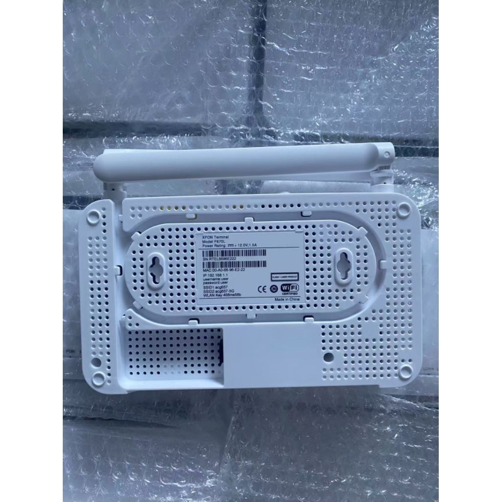 50PCS XPON F670L dualband OMCI Epon Gpon + adaptor