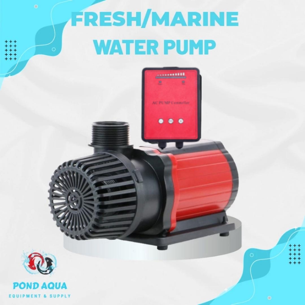 Water Pump Flow Adjustable 12000 LPH Pompa Air Kolam Marine AC