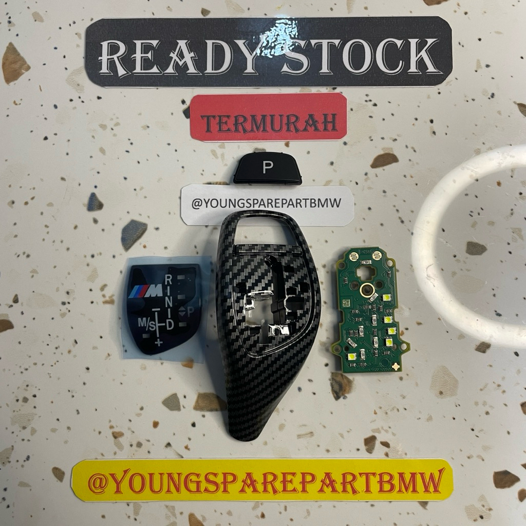 Shift Knob Joystick BMW F30 F32 F34 F10 X3 F25 X5 F15 F01 F02 M logo performance Chip Board PCB Repl