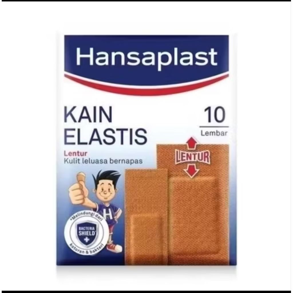 Hansaplast elastis isi 100 Plester hansaplast penutup luka anti air