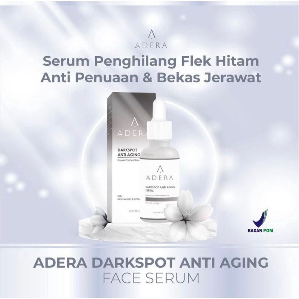 ADERA DARKSPOT SERUM ANTI AGING FLEK HITAM PENGHILANG JERAWAT & BEKAS JERAWAT ( ADERA DARKSPOT )