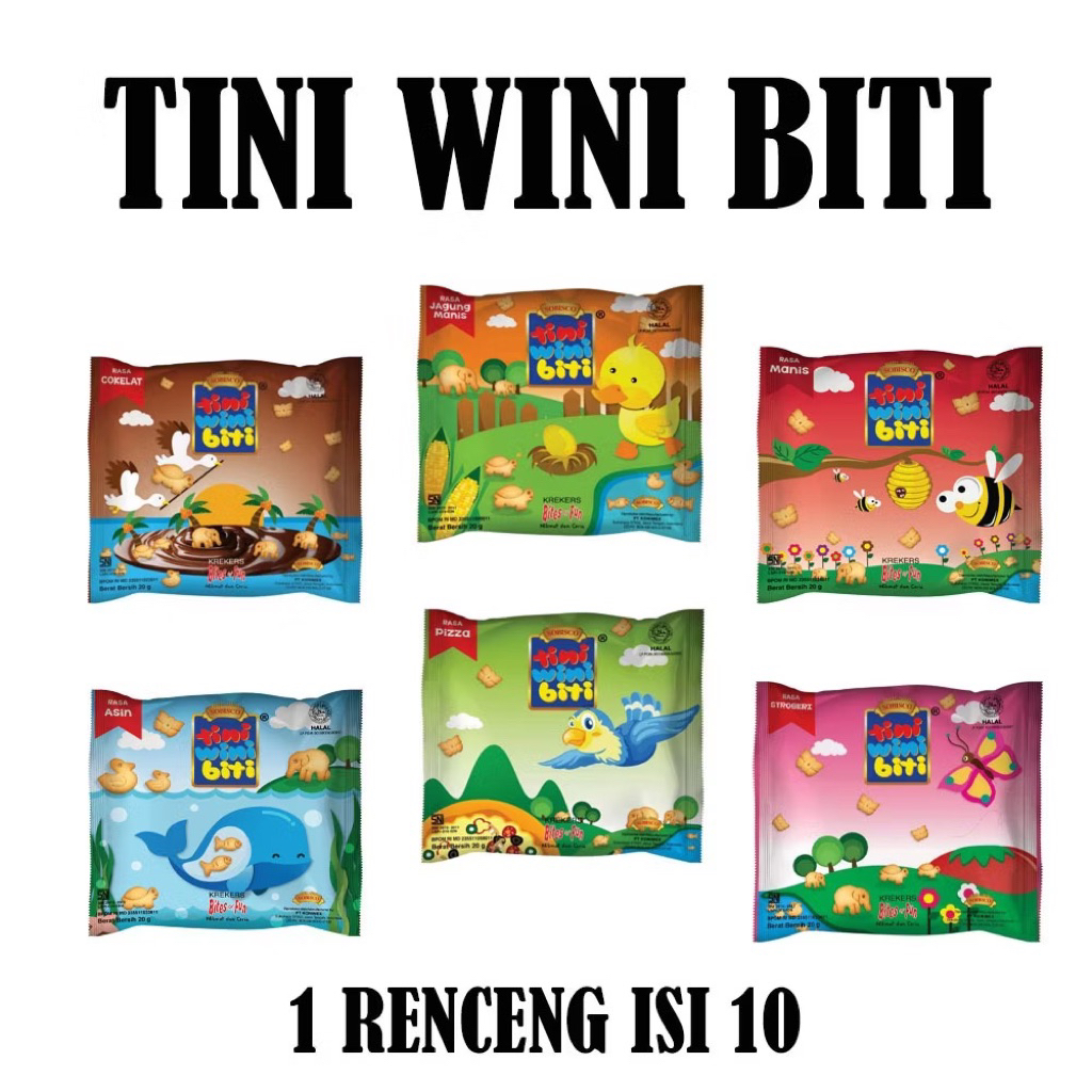 GROSIR TINI WINI BITI SNACK - Jajan rencengan