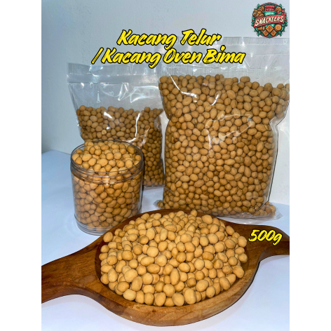 Kacang Telur Atom Bima 500gr - Kacang Telur Atom Bima 1kg - Kacang Telur - Kacang Oven