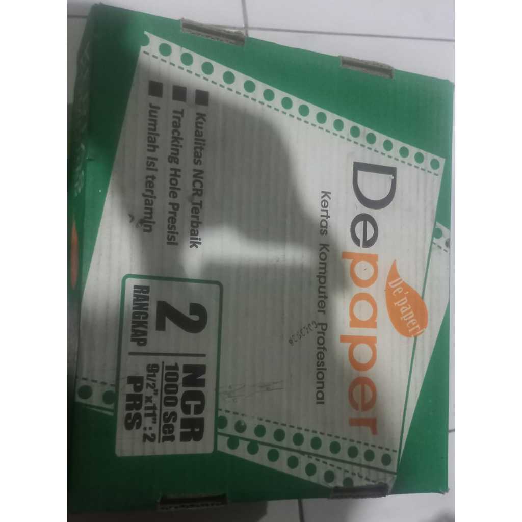 Kertas CF Continuous Form Kwitansi 2 ply NCR