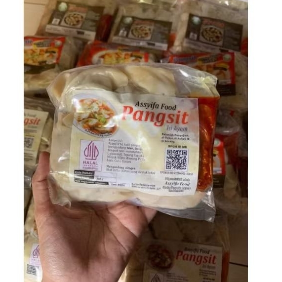Pangsit Ayam Kuah ori isi 10 Assyifa
