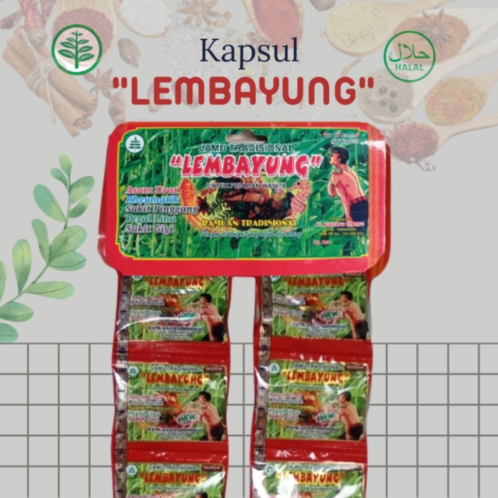 lembayung renceng kapsul ORIGINAL(asam urat)