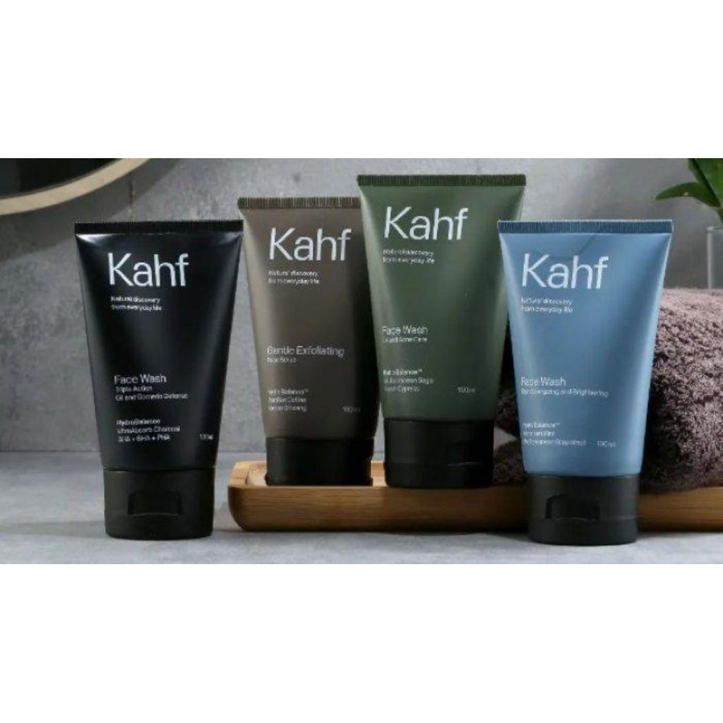 sabun wajah pria kahf