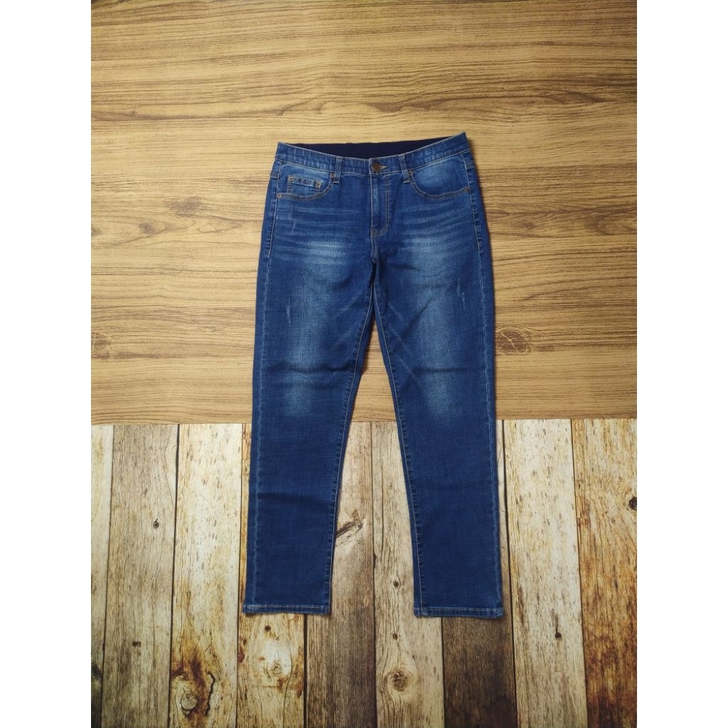 CLRIDE.n Slim Fit Faded Blue Jeans