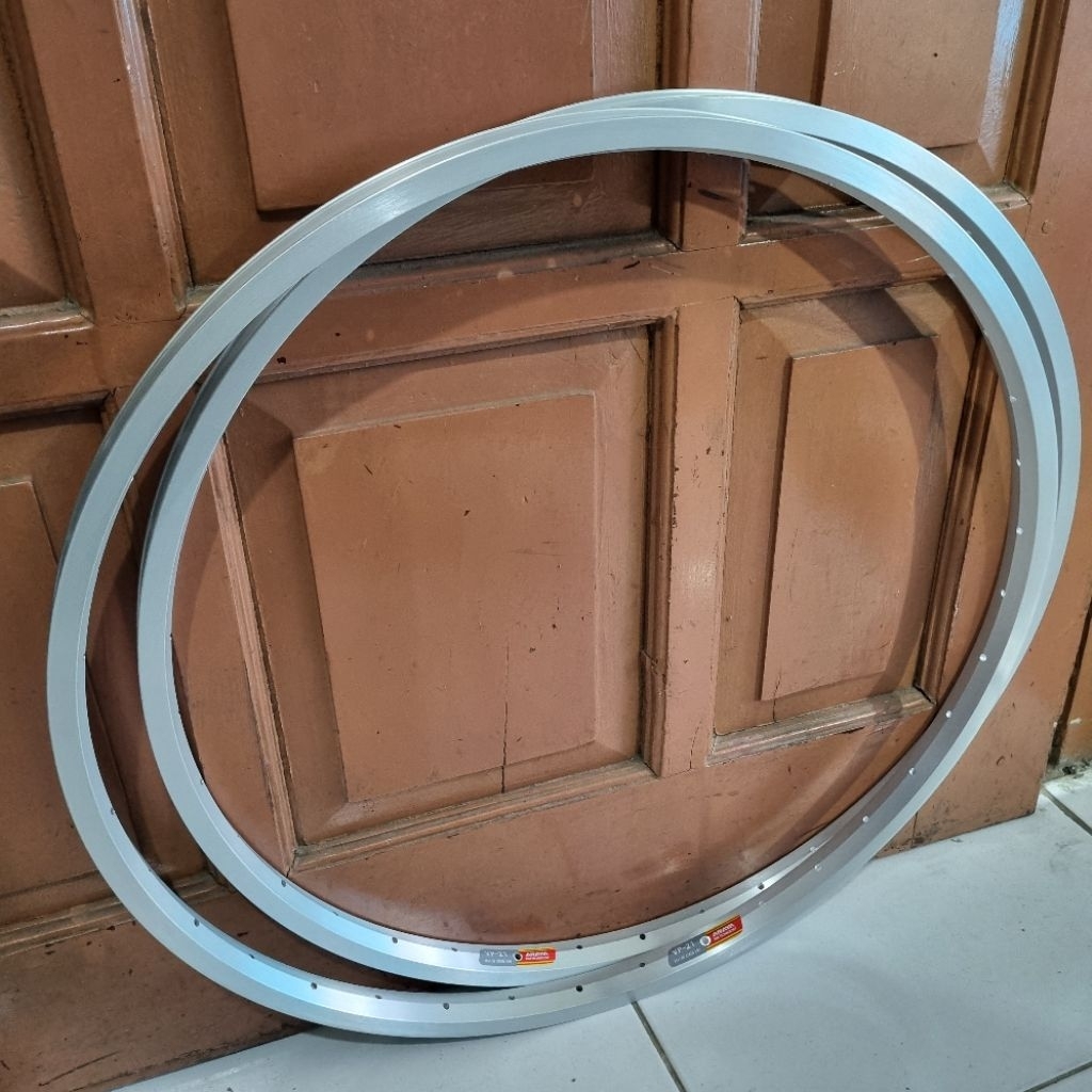 rim velg mtb commuter 26 mtb silver 36h Araya 2pcs