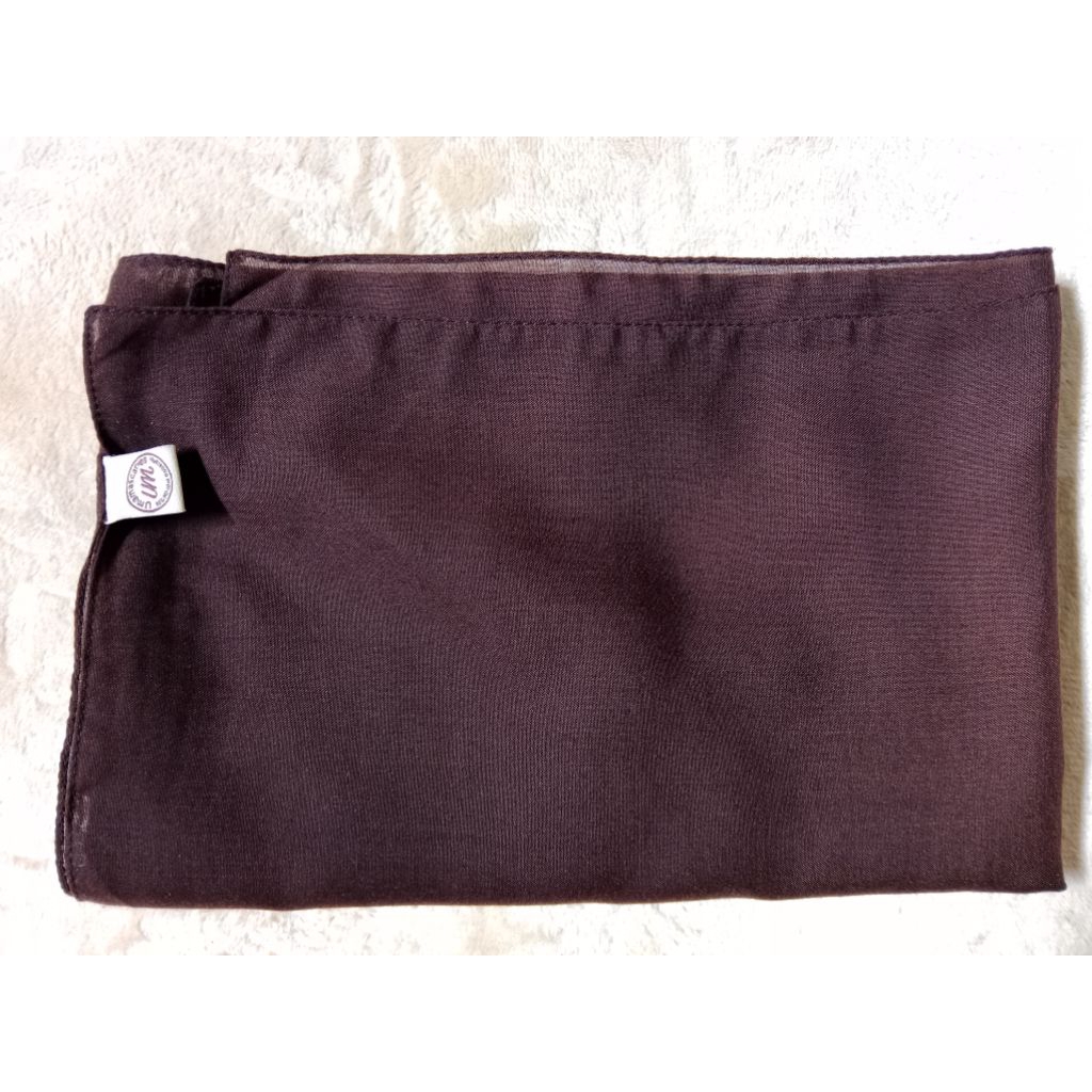 PRELOVED Basic Voal Umama Jilbab Segiempat Polos (Ori)
