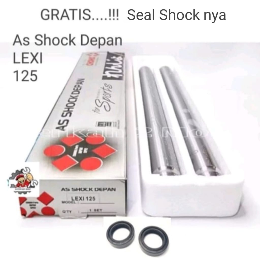 As Shock Depan Lexi 125 Gratis... Seal Shock nya Original merk Choho