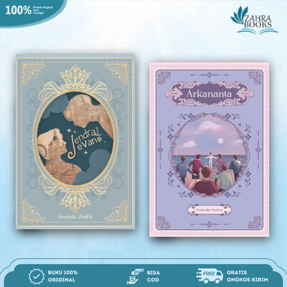 Novel Hard Cover Arkananta & Jendral Jevano