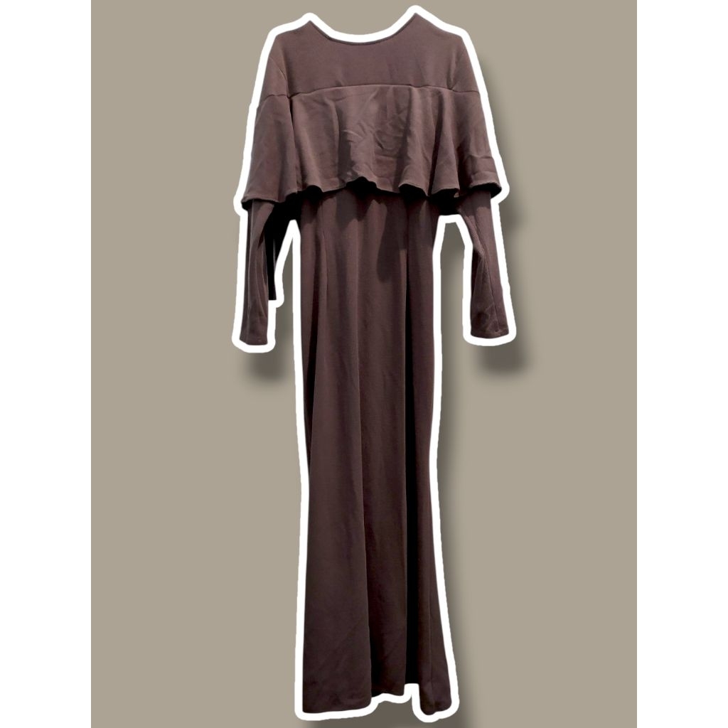 PL DRESS KNIT DUYUNG murah  preloved dress knit KHAKI 