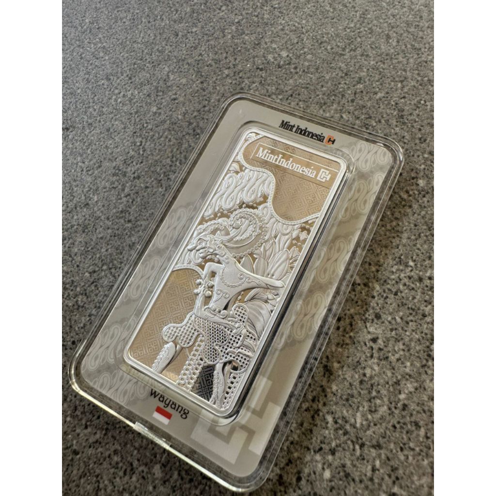 PERAK BATANGAN WAYANG 100gr LIMITED 500 KEPING