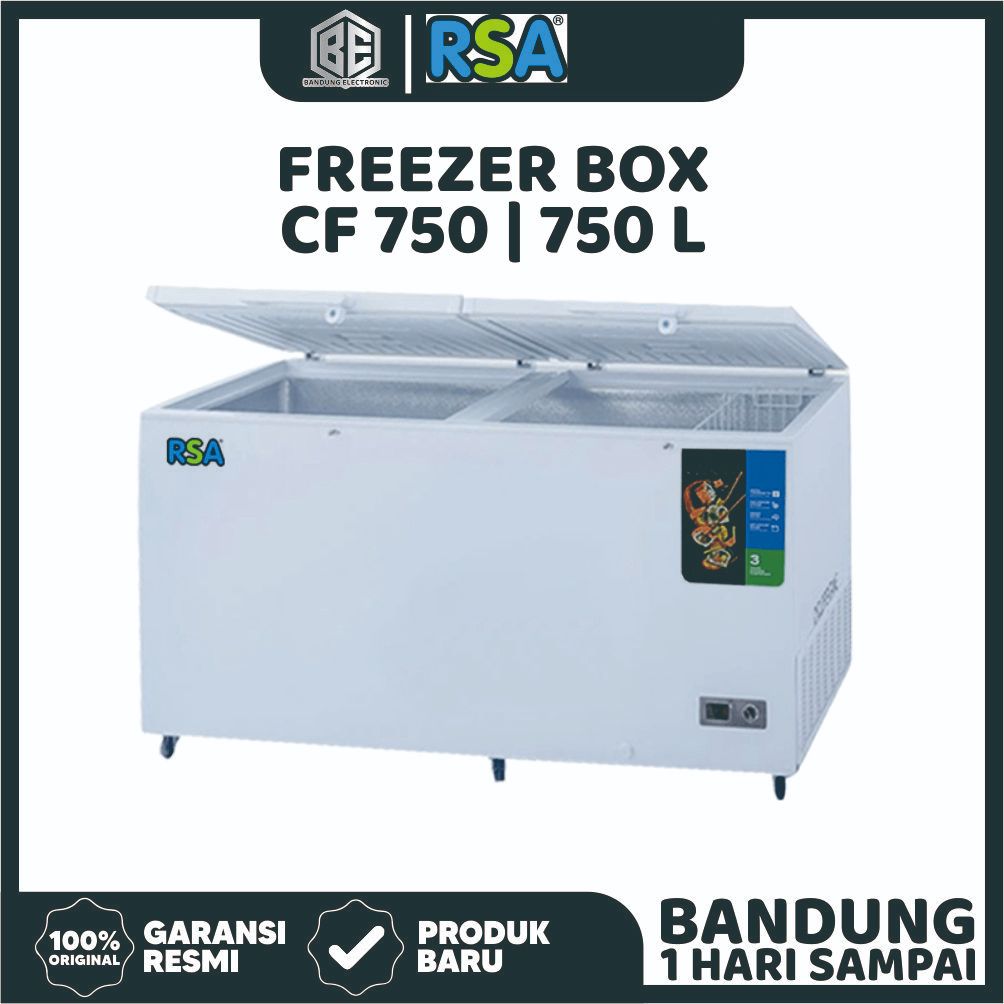 CHEST FREEZER RSA CF 750 KAPASITAS 715 Liter