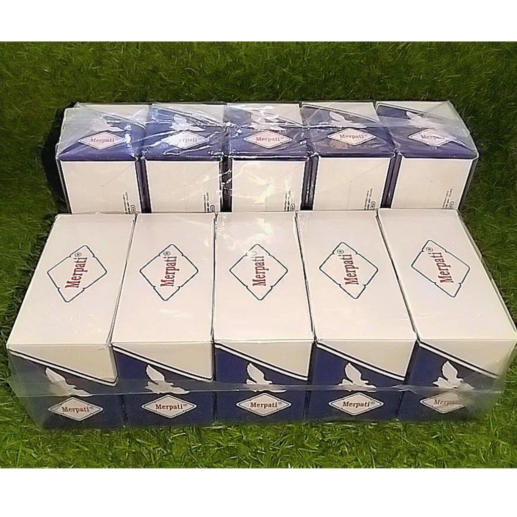 AMPLOP VISIT MERPATI KECIL / AMPLOP MERPATI BIRU 80gr 1 SLOP (ISI 5PAK)