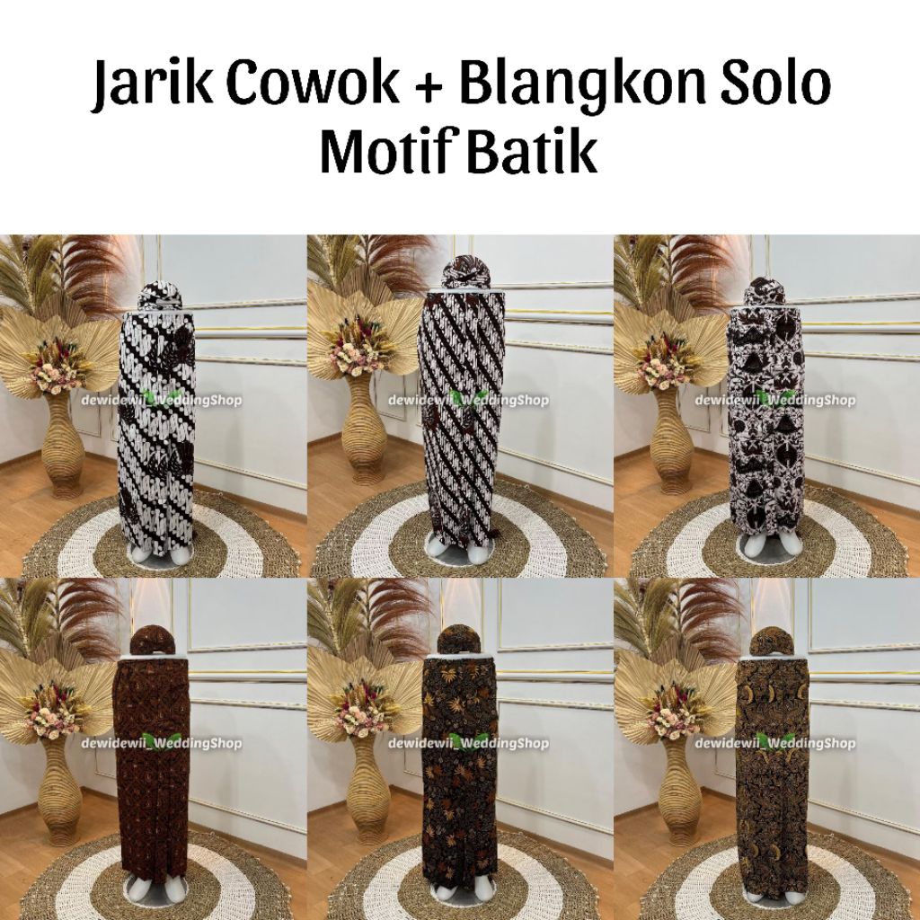 [Jarik + BS] Jarik Instan + Blangkon Solo Size Standar dan Jumbo ~ JBS