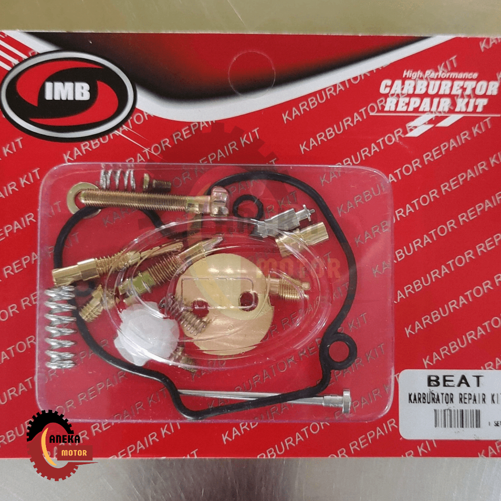 Repair Kit / Parkit Daleman Karbu Karburator HONDA BEAT + PLATE ORI IMB OEM Grade A Berkualitas