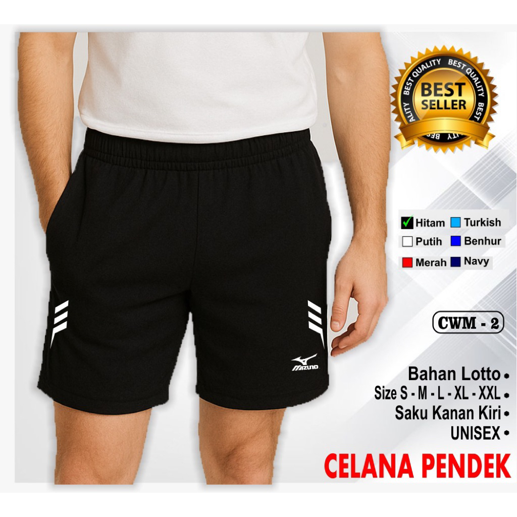 Celana pendek dewasa dan anak anak untuk voli badminton bulutangkis running lari terbaru motif keren