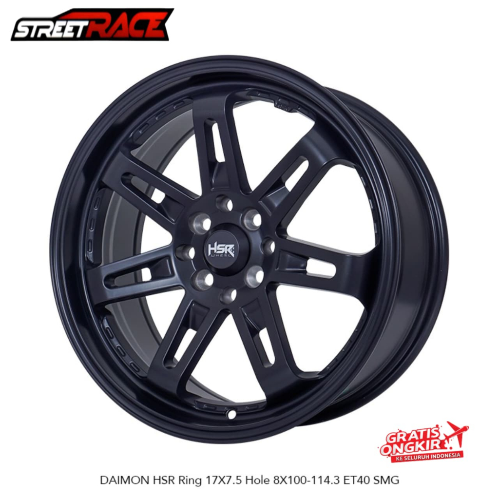 Velg Ban Daimon 7007 HSR 17 Inch Untuk Jazz Agya Ayla Sirion Avanza Xenia