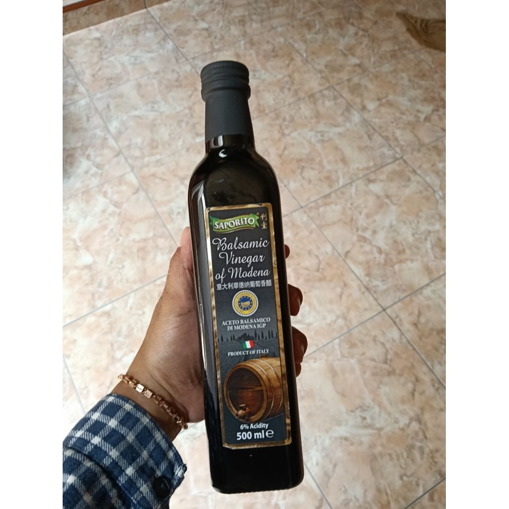 saporito balsamic vinegar of modena 500ml
