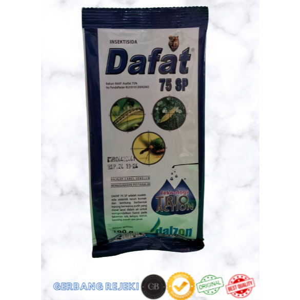INSEKTISIDA DAFAT 75 SP (Asefat 75%) 100 gr / Asefat