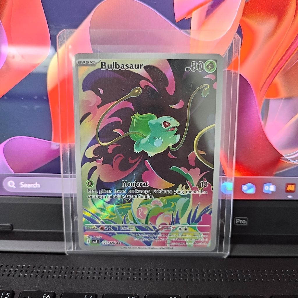 BULBASAUR AR pokemon TCG evolusi mega