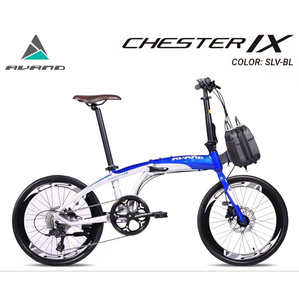 Sepeda lipat Avand Chester VIII 8sp IX 9sp hydraulic Alloy
