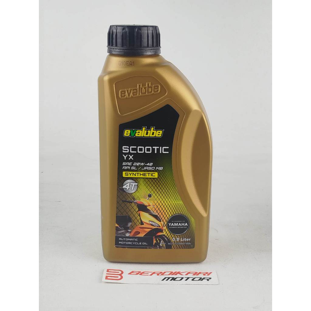 Evalube scootic YX matic yamaha 20W-40 0,8L