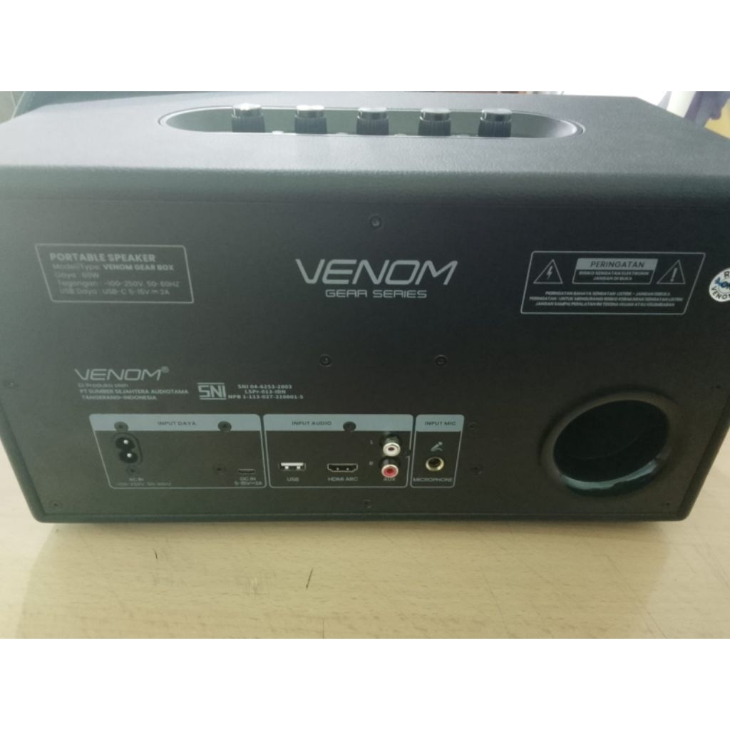 PRELOVED Venom Gear Box VGB Speaker