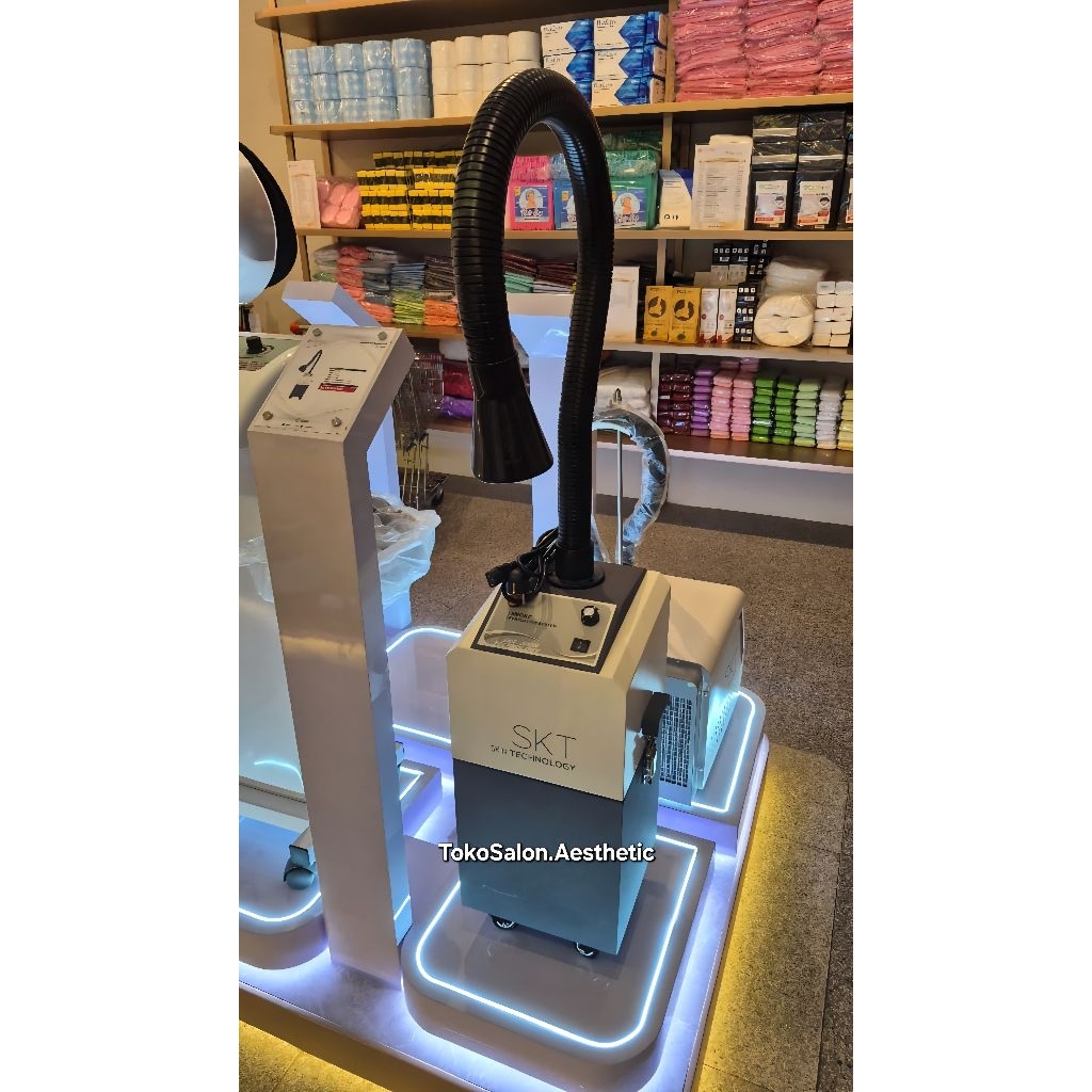 Purifier Penyedot Asap Smoke Evacuator Alat Kecantikan Klinik