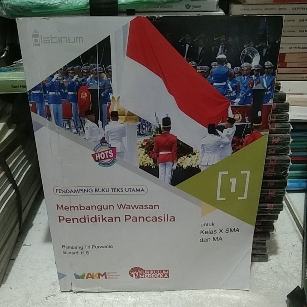 Buku PPKn/pendidikan Pancasila kumer/kurikulum merdeka SMA kls 1-10/X platinum