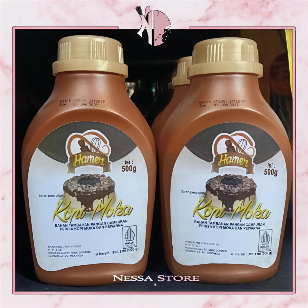 Perisa / Pasta Hammer Kopi Moka 500 gr / Pasta Perisa Makanan & Minuman