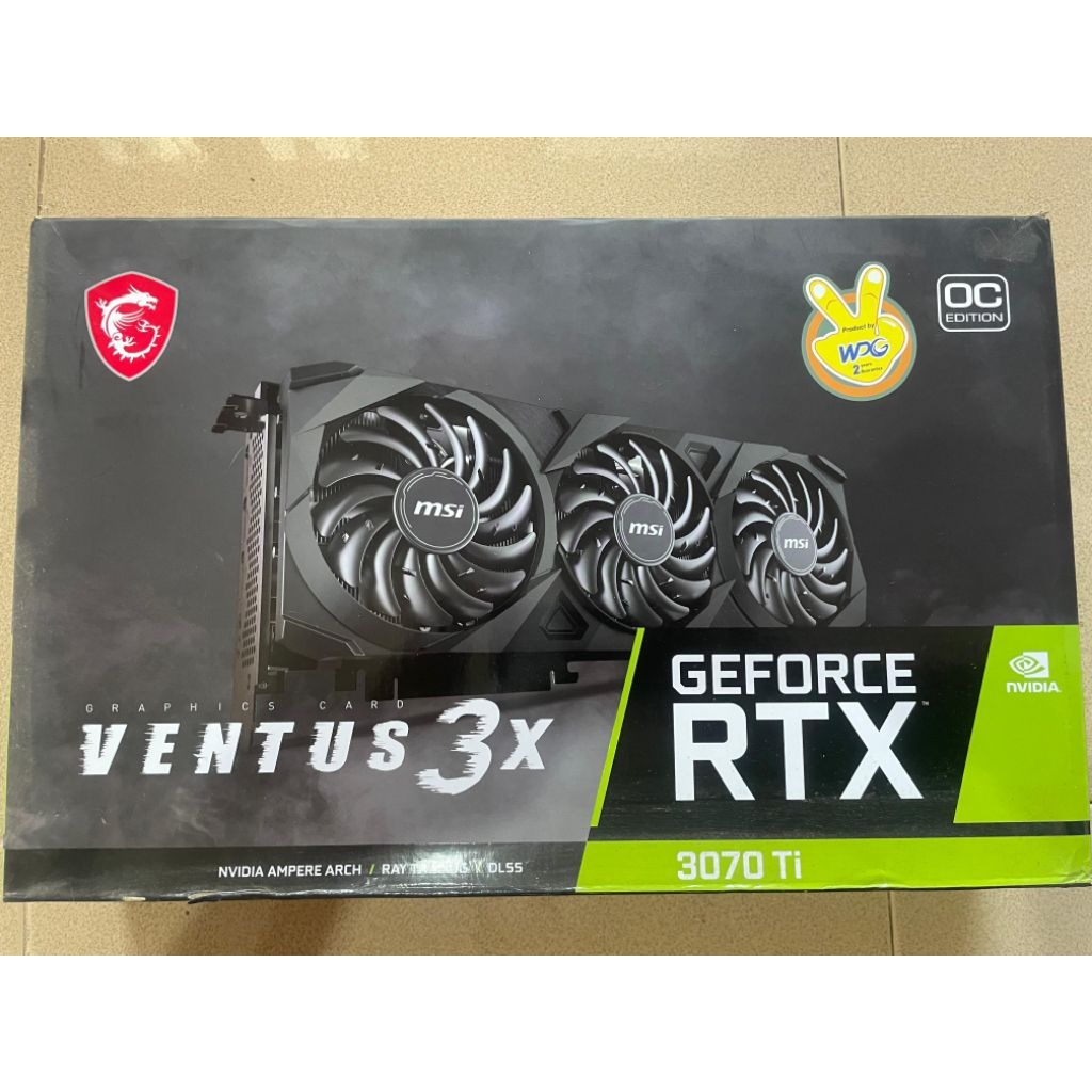 MSI VENTUS 3X GEFORCE 3070 TI