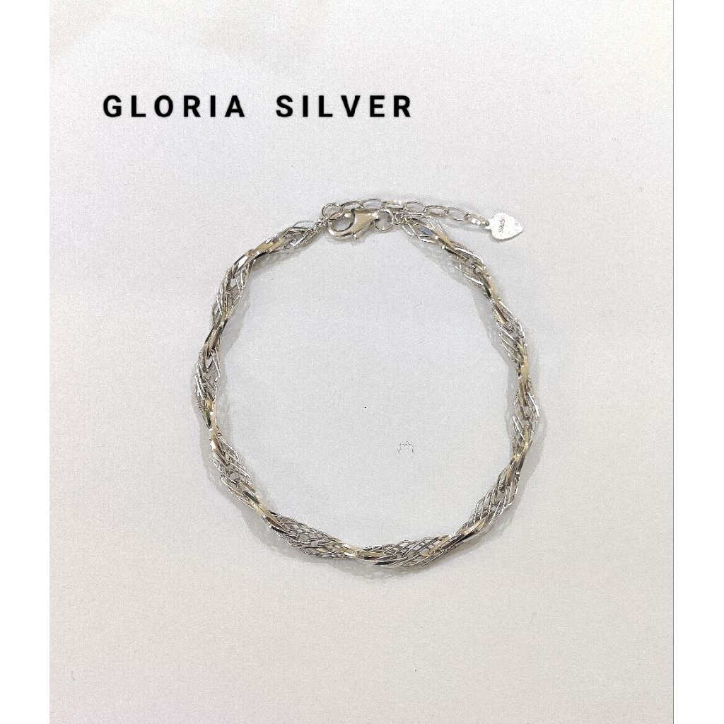 Gelang rantai fashion S SILVER 925