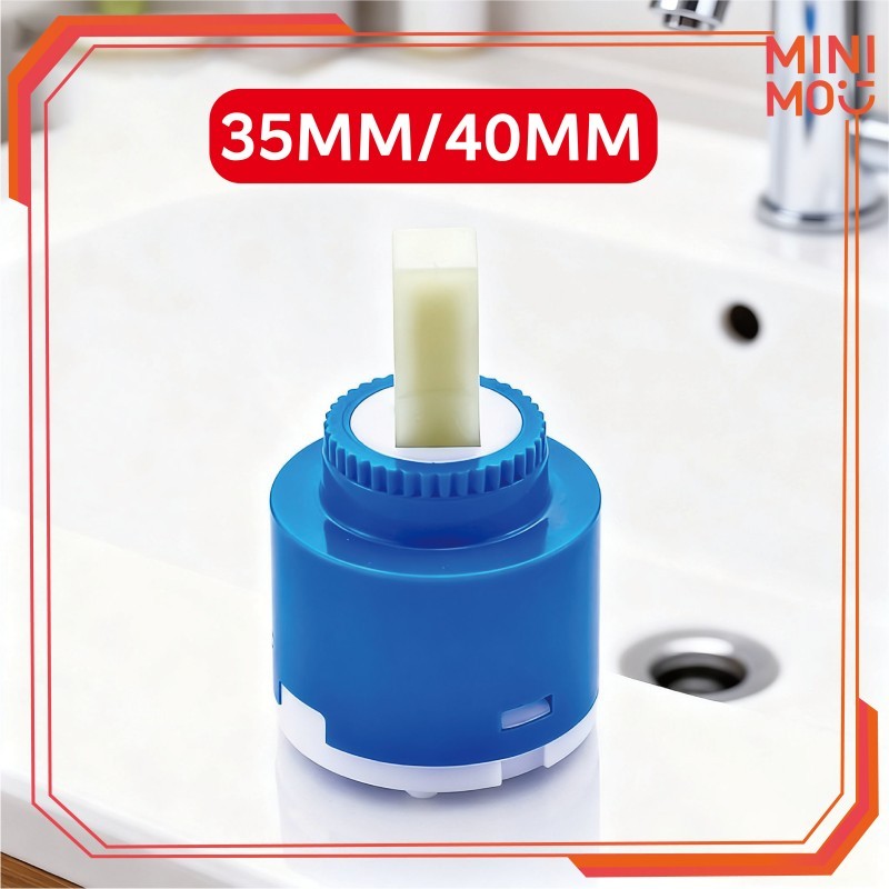 Jantung Kran Air Panas Dingin 35/40mm Keramik Spare Part Kran Shower Cuci Piring untuk Alat Kran Air