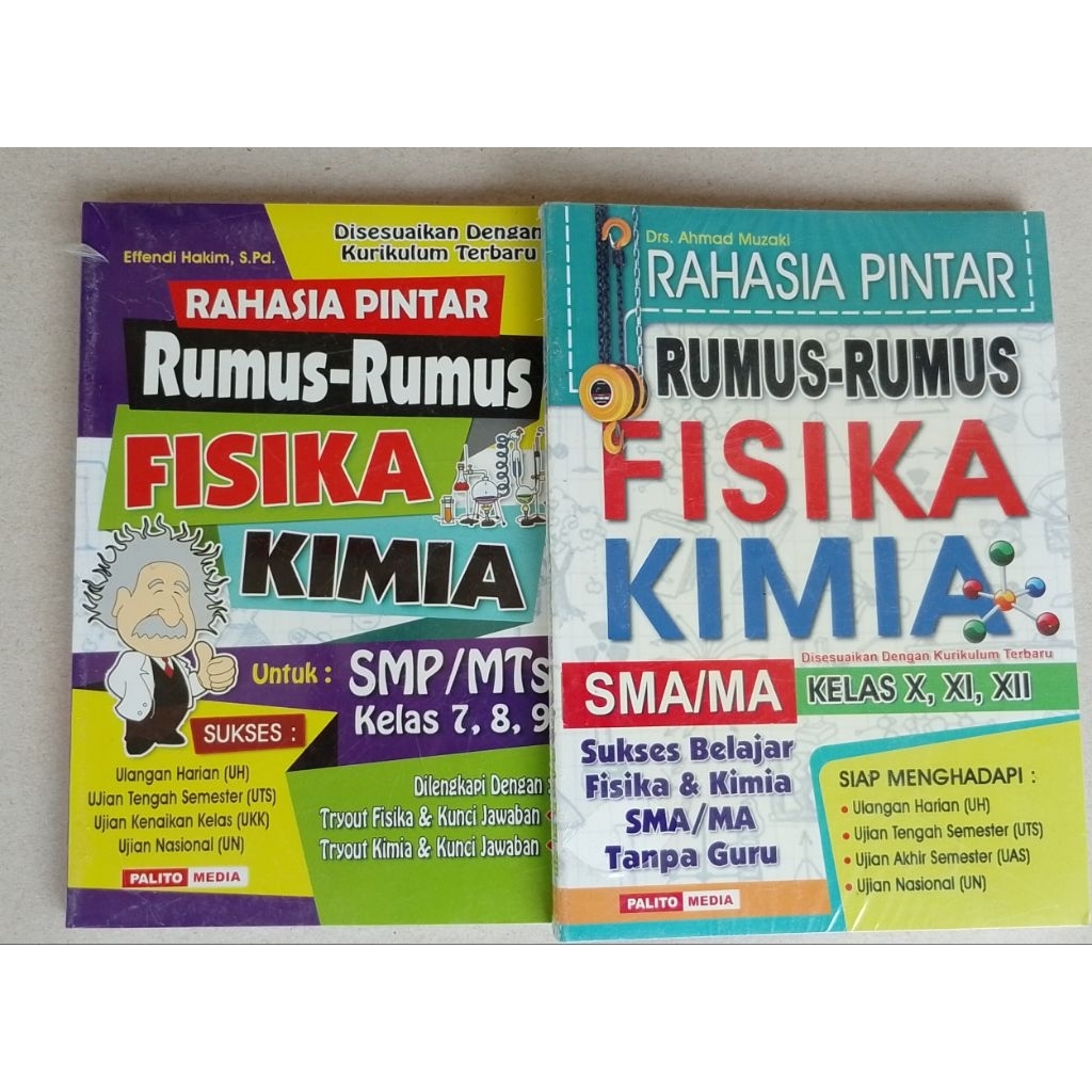 Rumus fisika-kimia smp/sma