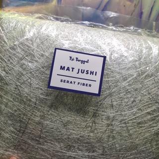 New MAT JUSHI FIBER RESIN 20 X 100 CM serat fiberglass chopped strand mat kain fiberglass serat kaca