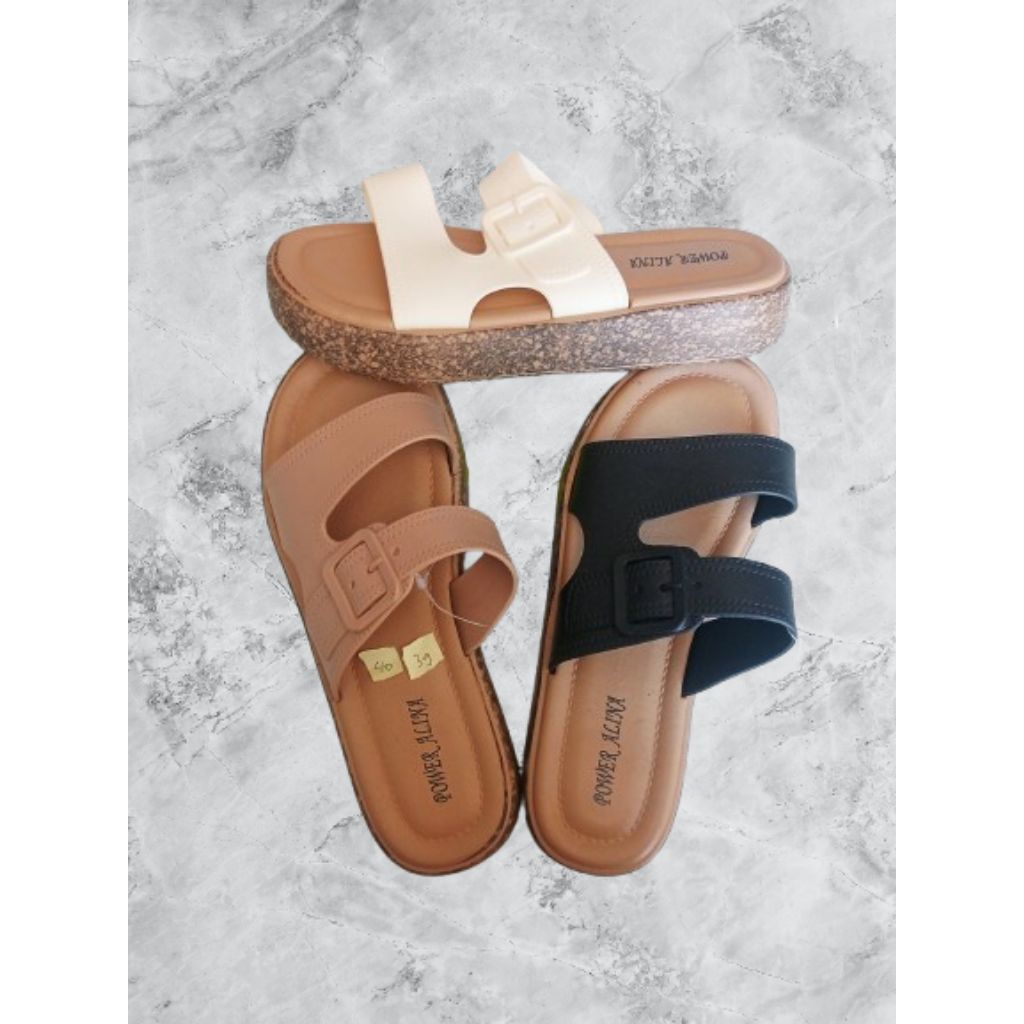Sandal wedges selop dari Power Alina