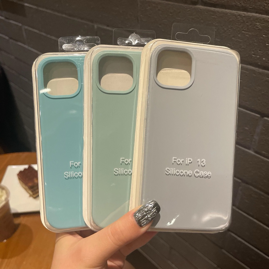 Full Cover Premium Silicone Case Anti Noda 1:1 Premium IPHONE 13_14 Pro Max
