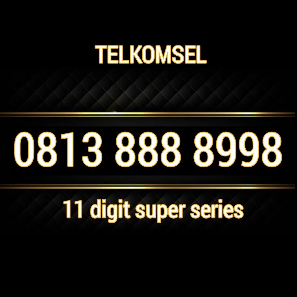 Nomor cantik simpati 11digit super 888 8998