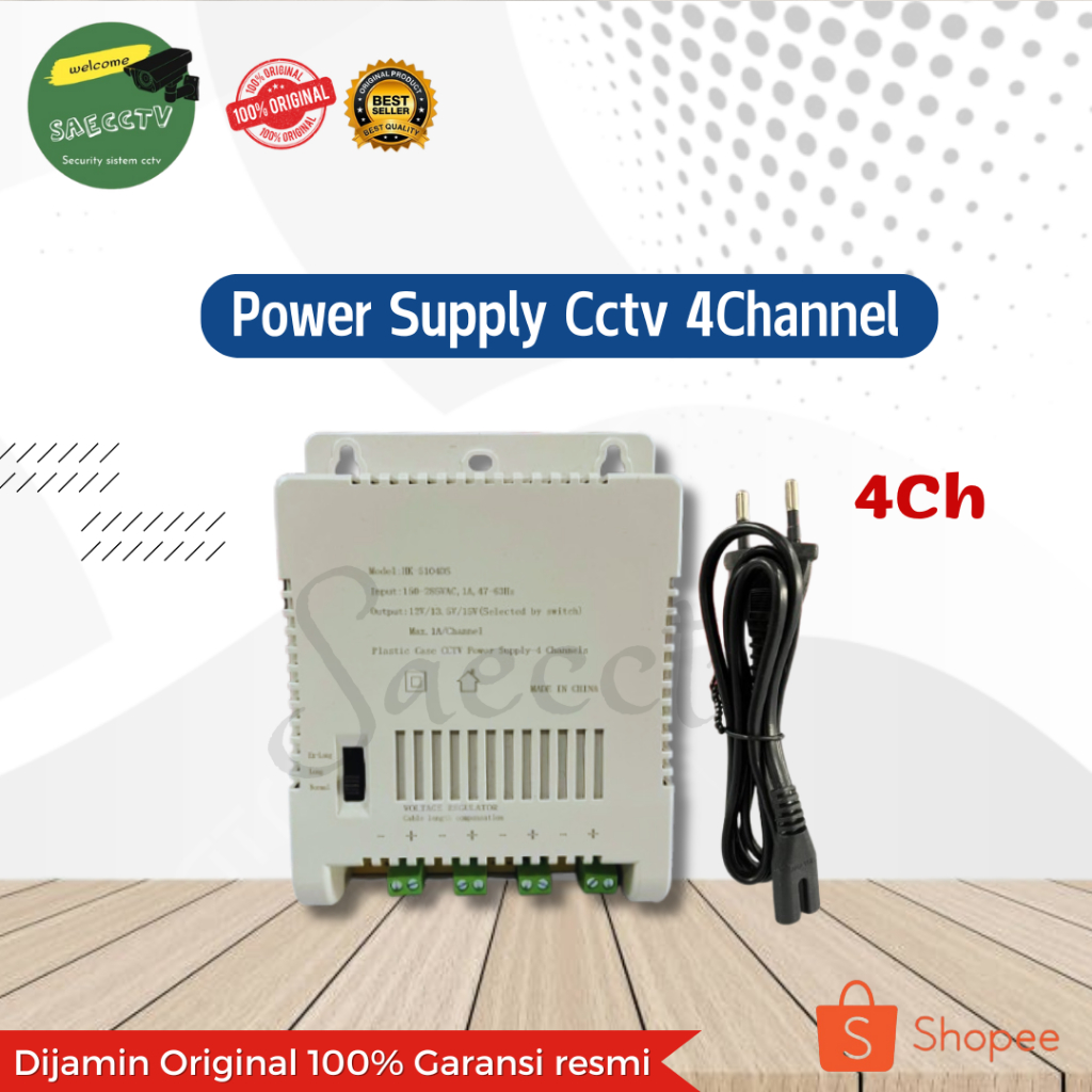 Power Supply Cctv 4Channel/8Channel/16Channel