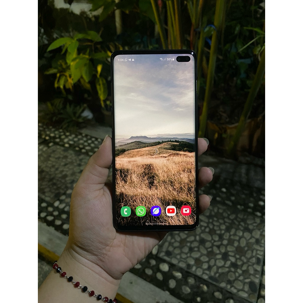 Samsung S10 PLUS 8/128 Snapdragon Second Bekas Preloved